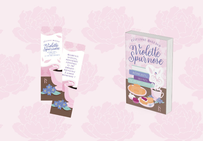 Violette Spurnose - Livre broché dédicacé + marque-page exclusif